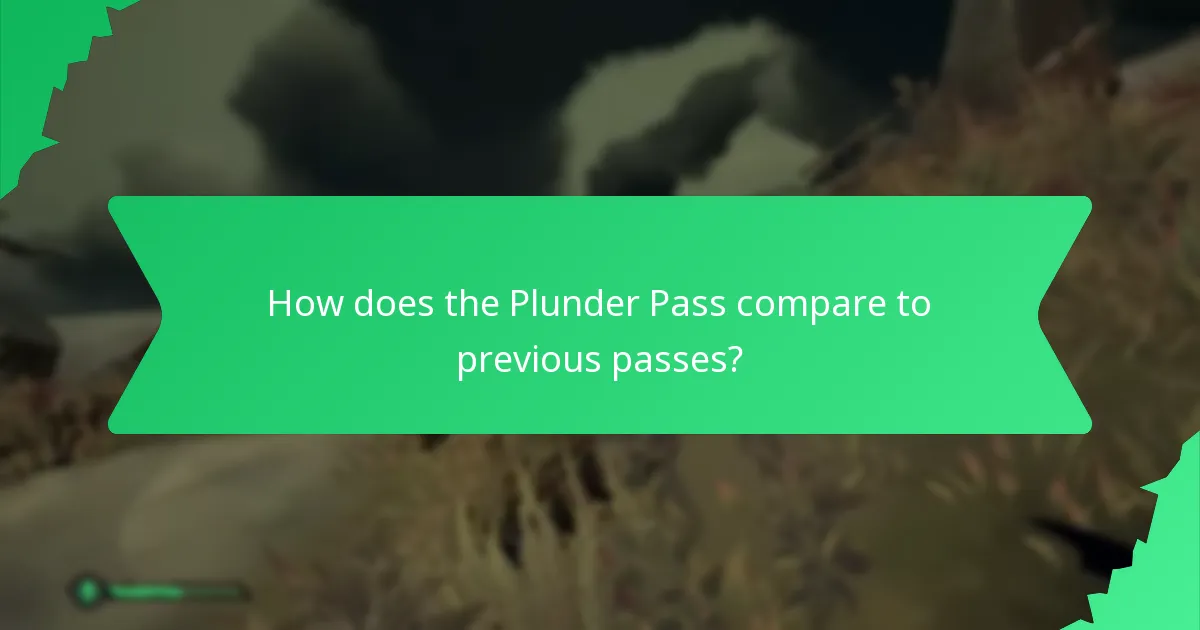 How does the Plunder Pass compare to previous passes?